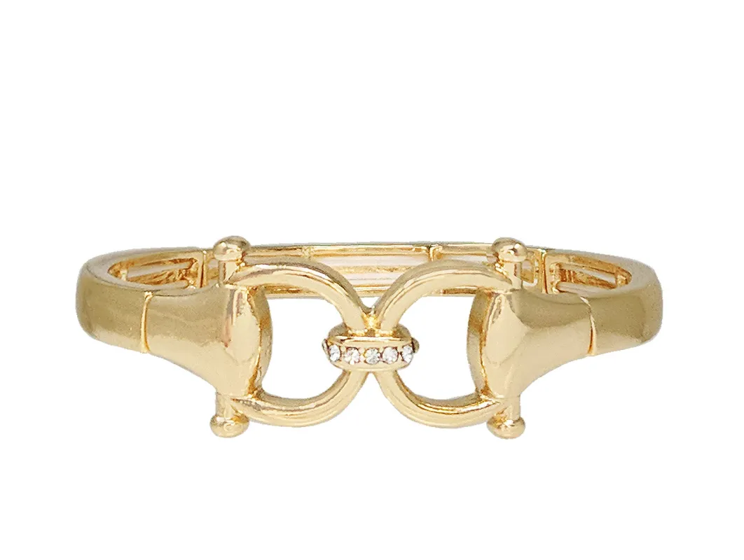 GOLD STRETCH BRACELET ( 04361 GCR ) made by Oh My Jewelry