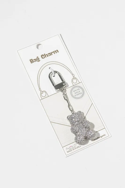 BEAR KEYCHAIN ( 8162 RCR ) made by Oh My Jewelry