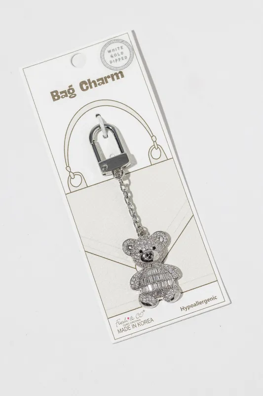BEAR KEYCHAIN ( 6429 RCR ) made by Oh My Jewelry