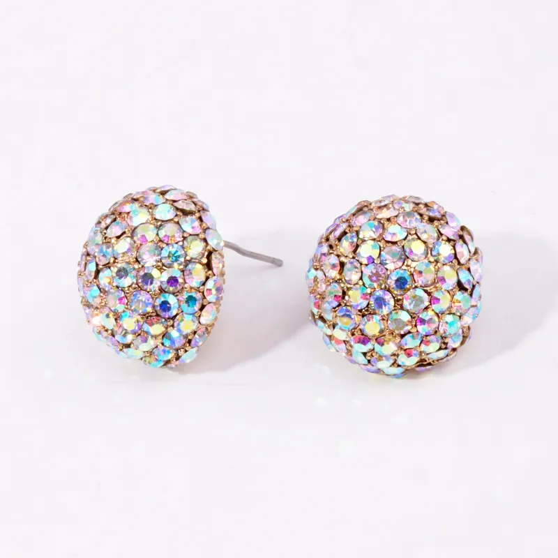 RHINESTONE EARRINGS ( 2109 GAB ) made by Oh My Jewelry
