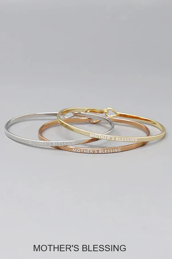 BANGLE SET ( 4536 WH ) sold by Oh My Jewelry
