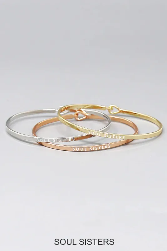 BANGLE SET ( 4163 WH ) made by Oh My Jewelry