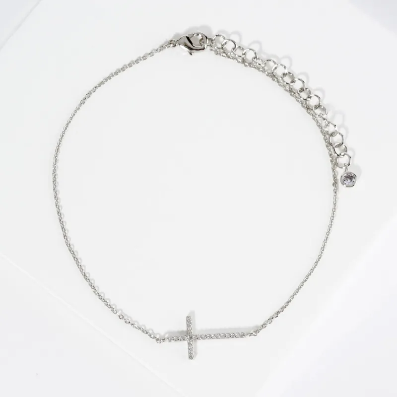 CZ FASHION ANKLET ( 1878 RCR ) made by Oh My Jewelry