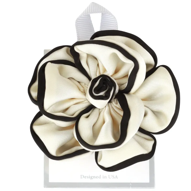 BLACK WHITE BROOCH ( 0020 BLK ) made by Oh My Jewelry