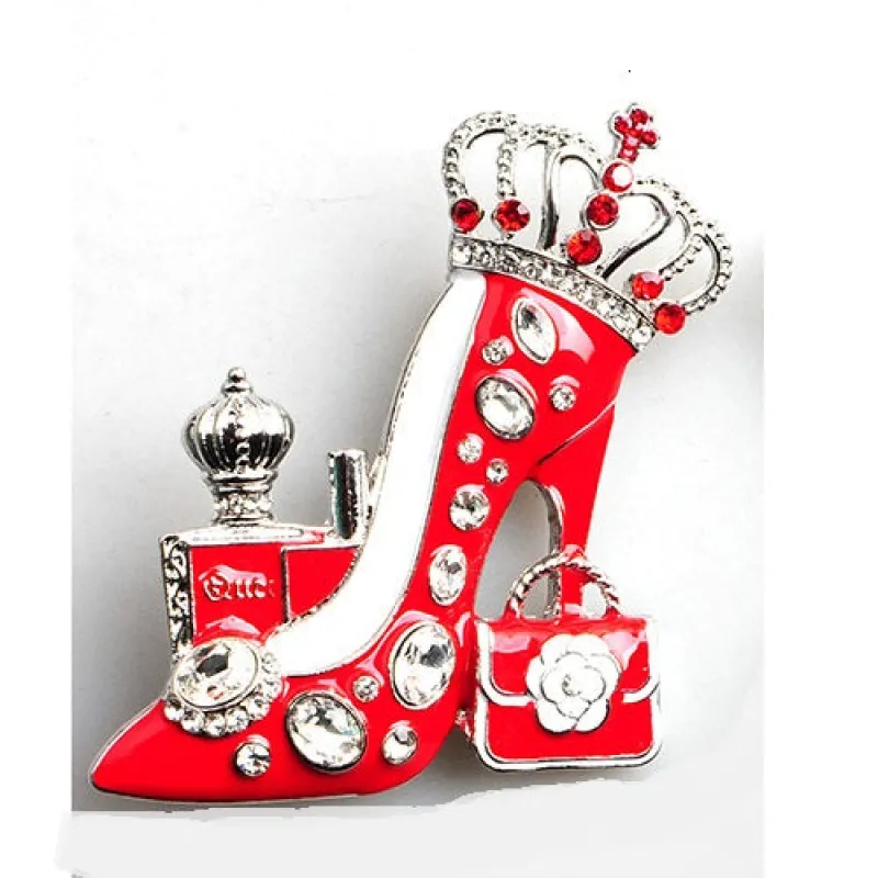 FASHION BROOCH (YM2255RDRED) made by Oh My Jewelry