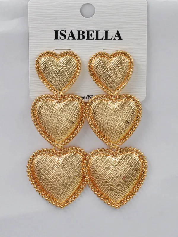 Fashion earrings (ER262001G) made by Oh My Jewelry