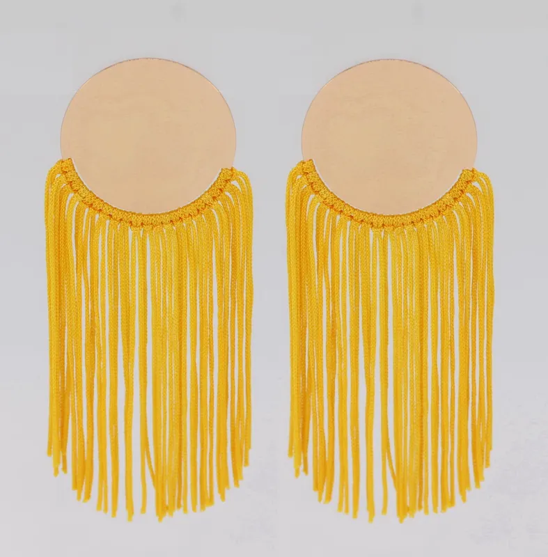 FASHION EARRINGS (78E5369GLYEL) made by Fiesta