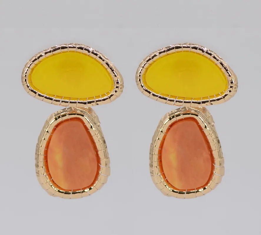 FASHION EARRINGS (25E7213GLYLOR) made by Fiesta