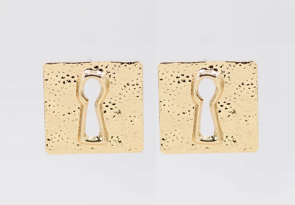 FASHION EARRINGS (25E7206GOL) made by Fiesta