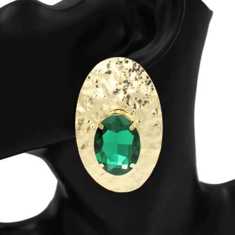 FASHION GDEMR EARRINGS (KE1122 GDEMR) made by Oh My Jewelry