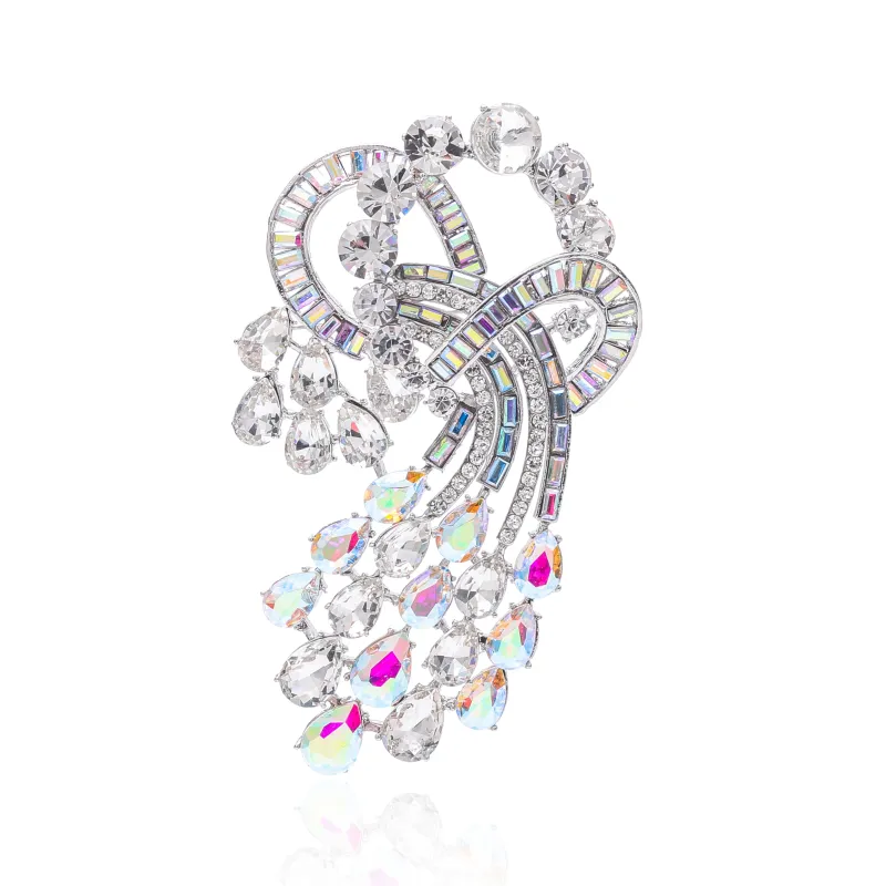 FASHION LARGE BROOCHES (P1647 SAB) made by Oh My Jewelry