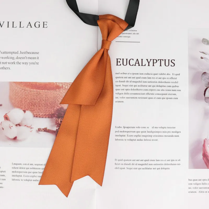 FASHION ORANGE SMALL TIE (GMH44 28) made by Oh My Jewelry