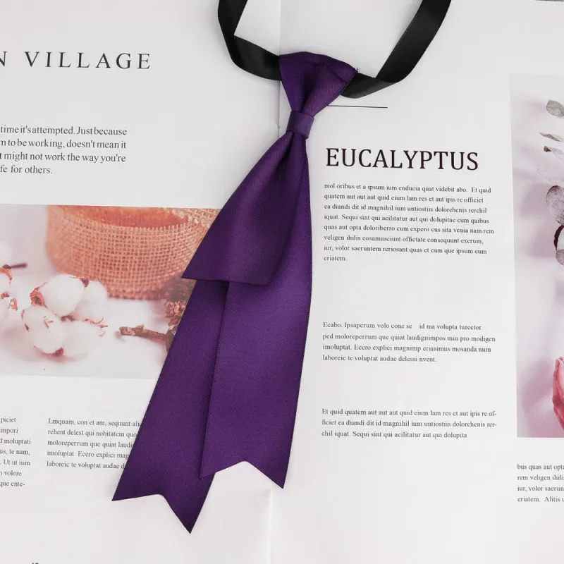 FASHION PURPLE SMALL TIE (GMH44 27) made by Oh My Jewelry