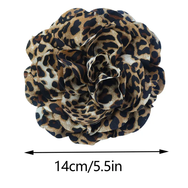 FASHION LEOPARD FLOWER BROOCH (GME113 1) made by Oh My Jewelry
