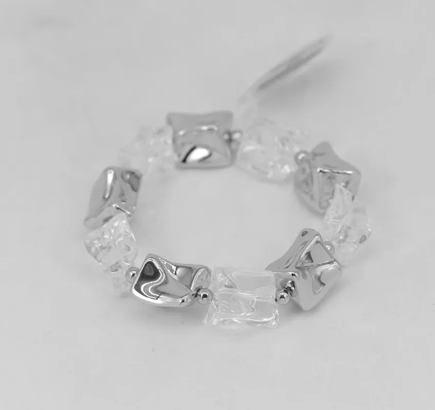 FASHION BRACELET ICE (25B1286 SLCLR) made by Fiesta