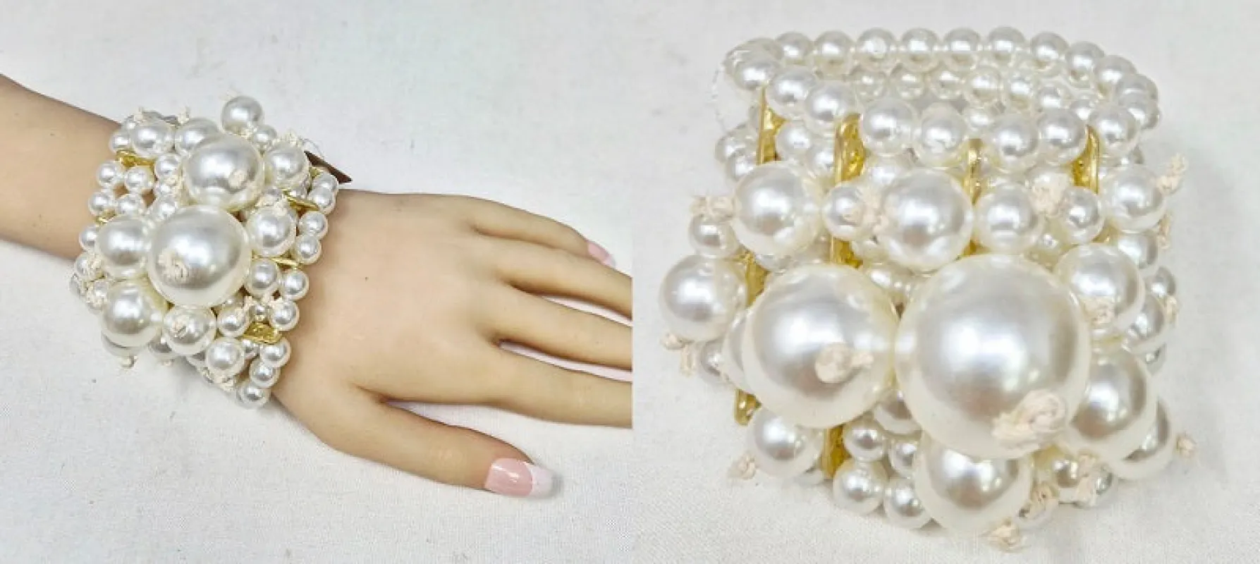 FASHION PEARL BRACELET (JB10496 GCR) made by Oh My Jewelry