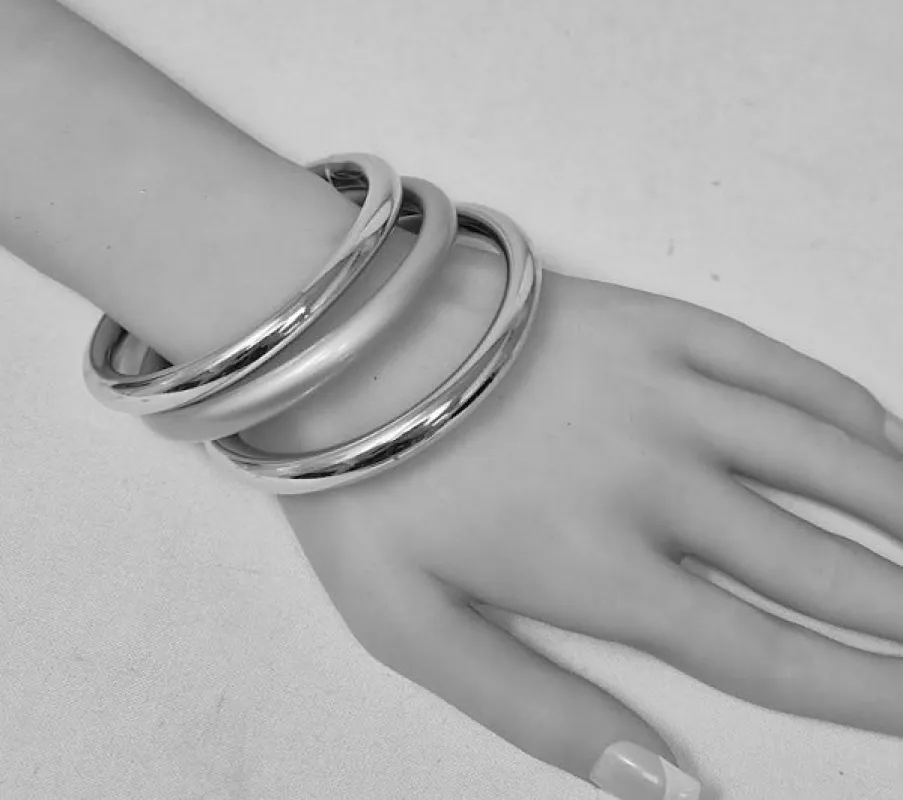 FASHION SILVER BRACELET (JB10479 R) made by Oh My Jewelry