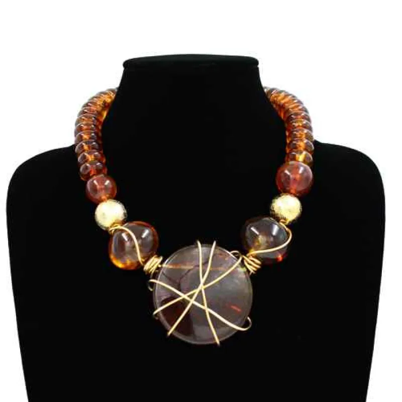 FASHION NECKLACE (KS2210 TT) made by Oh My Jewelry