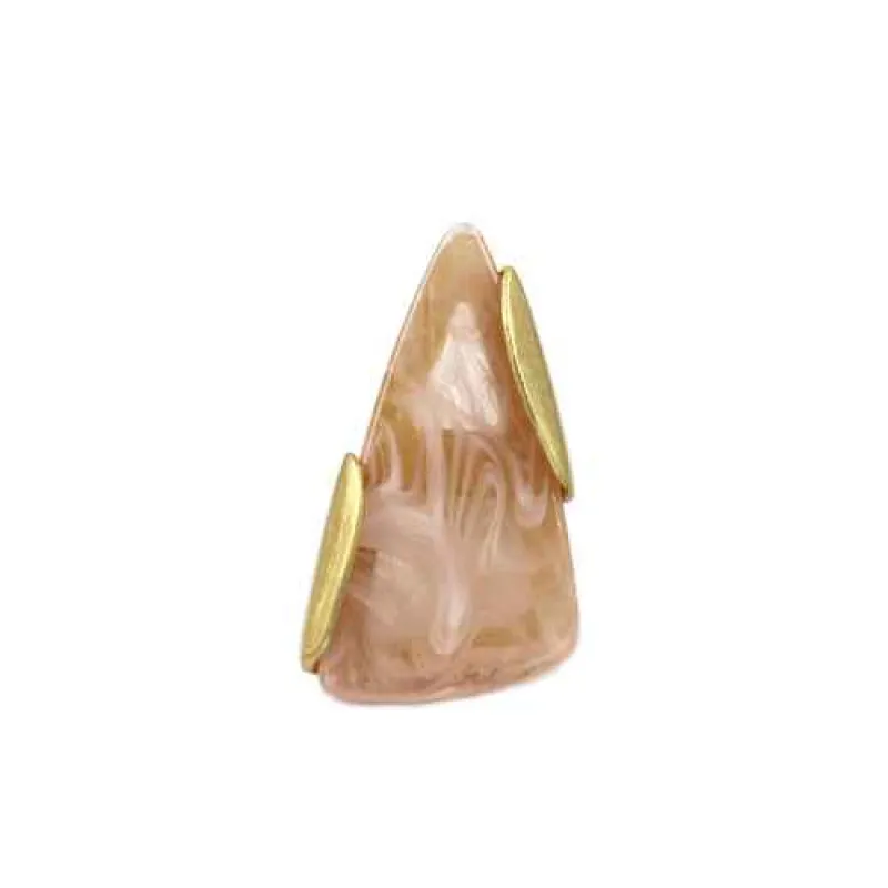 FASHION STRETCH RING (KR2184 GDLPK) made by Oh My Jewelry