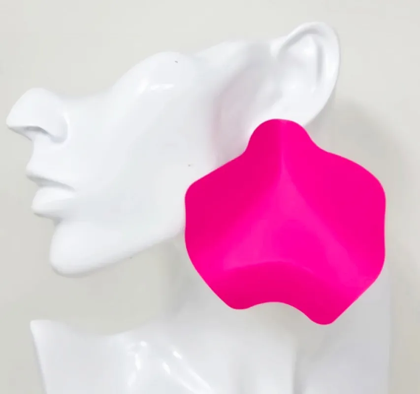 FASHION EARRINGS 3"  (JE10408 FU) made by Oh My Jewelry