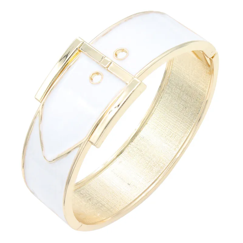FASHION BRACELET WHITE GOLD (BG5456 GDWH) made by Oh My Jewelry