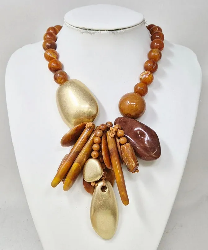 FASHION NECKLACE (JN11457 GBR) sold by Oh My Jewelry