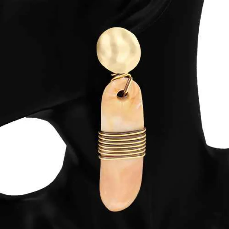 FASHION EARRINGS (KE1233 GDIV) made by Oh My Jewelry