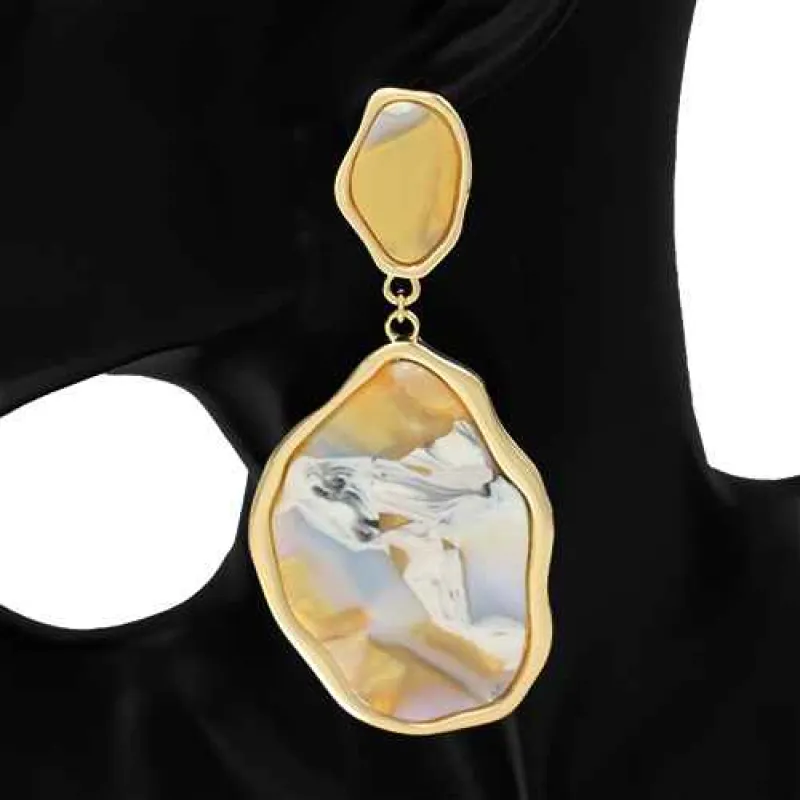 FASHION EARRINGS (KE1154 GDIVMLT) made by Oh My Jewelry