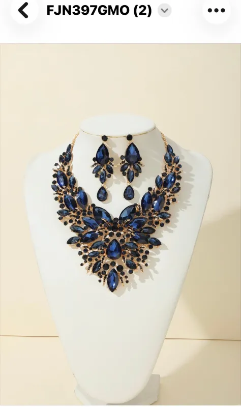 FASHION NECKLACE SET (FJN397 GMO) made by Oh My Jewelry