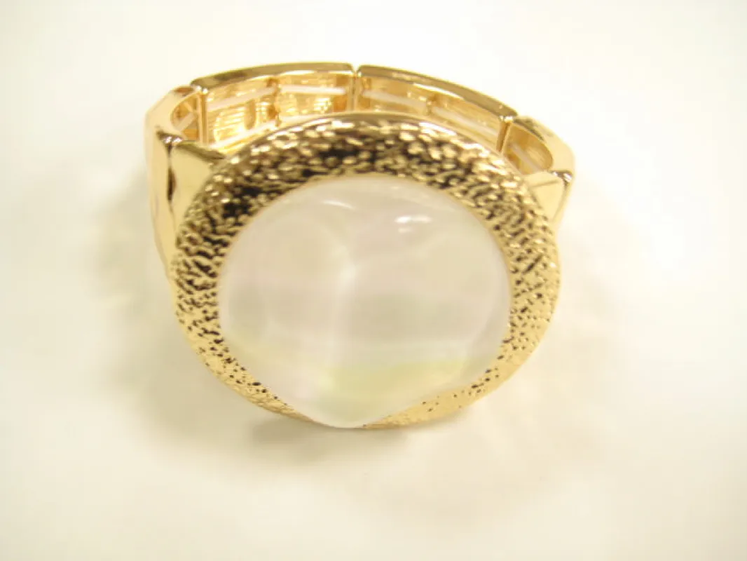 FASHION RING (BG5631 WT) made by Oh My Jewelry