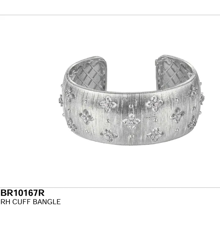 FASHION CUFF BANGLE (BR10167 R) made by Oh My Jewelry