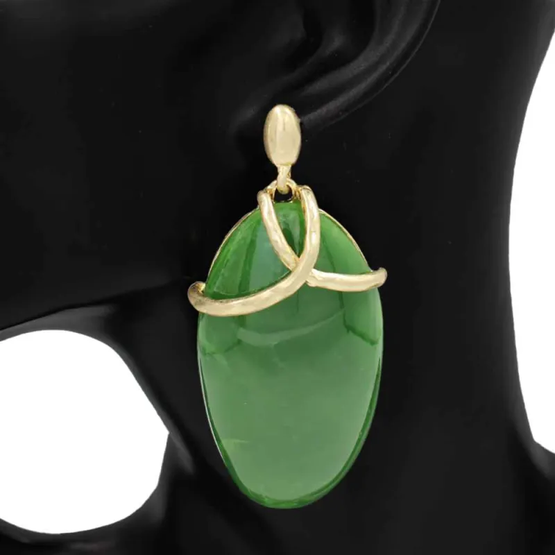 FASHION EARRINGS (KE1303 GDOL) made by Oh My Jewelry