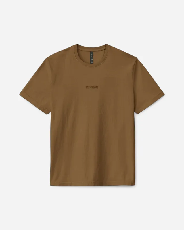 Garment-Dyed Logo Tee sold by Ten Thousand