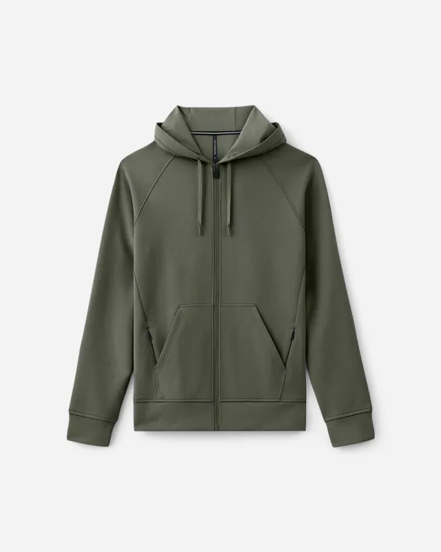 Midweight Tech Full Zip Hoodie made by Ten Thousand