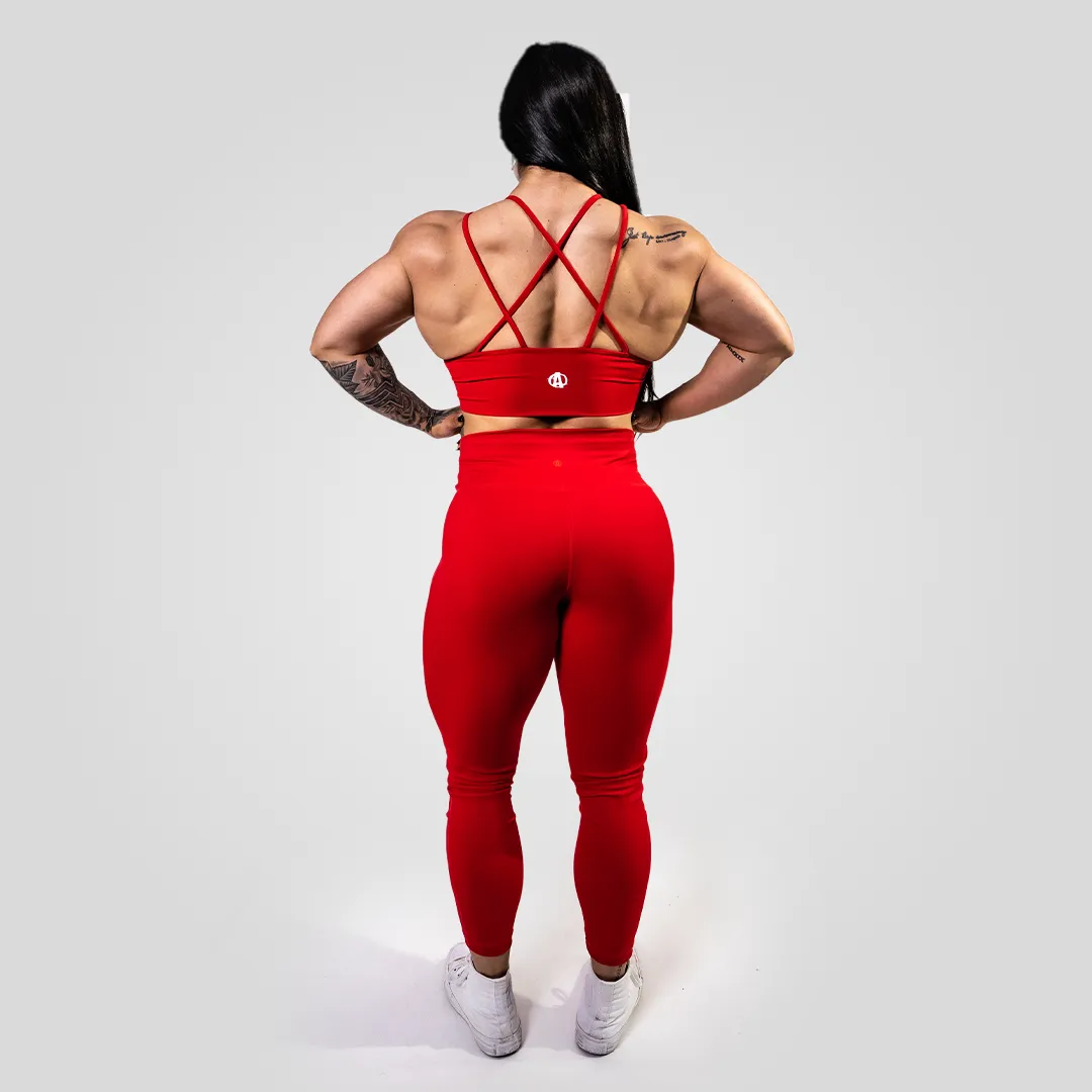 Animal Women's Performance Red Leggings sold by AnimalPak product image thumbnail 3
