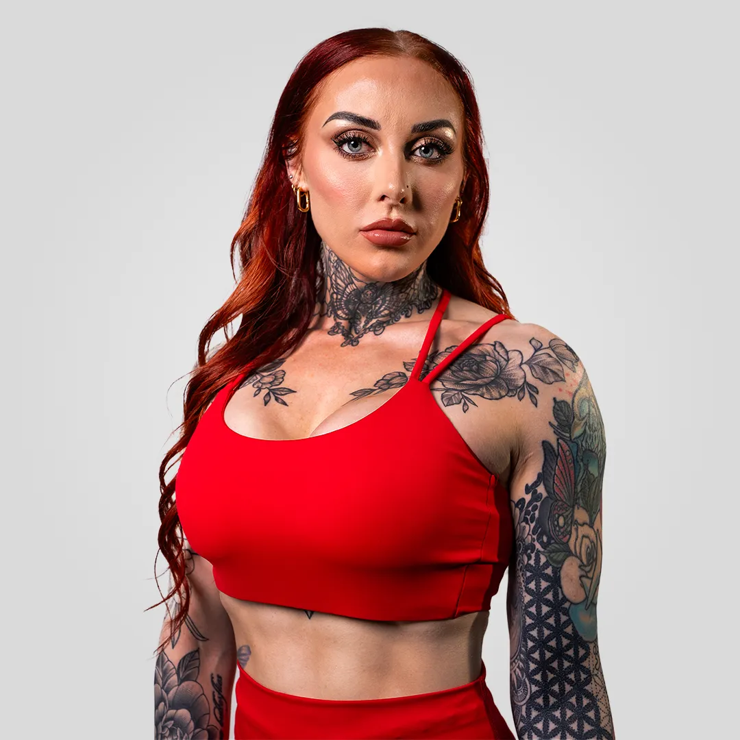 Animal Women's Performance Red Sports Bra sold by AnimalPak product image thumbnail 3