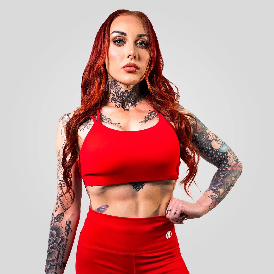 Animal Women's Performance Red Sports Bra sold by AnimalPak product image thumbnail 2