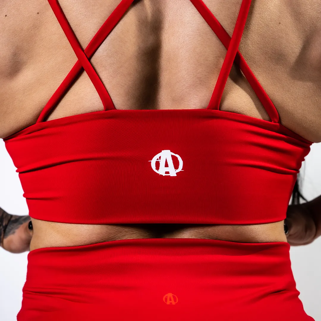 Animal Women's Performance Red Sports Bra sold by AnimalPak product image thumbnail 5