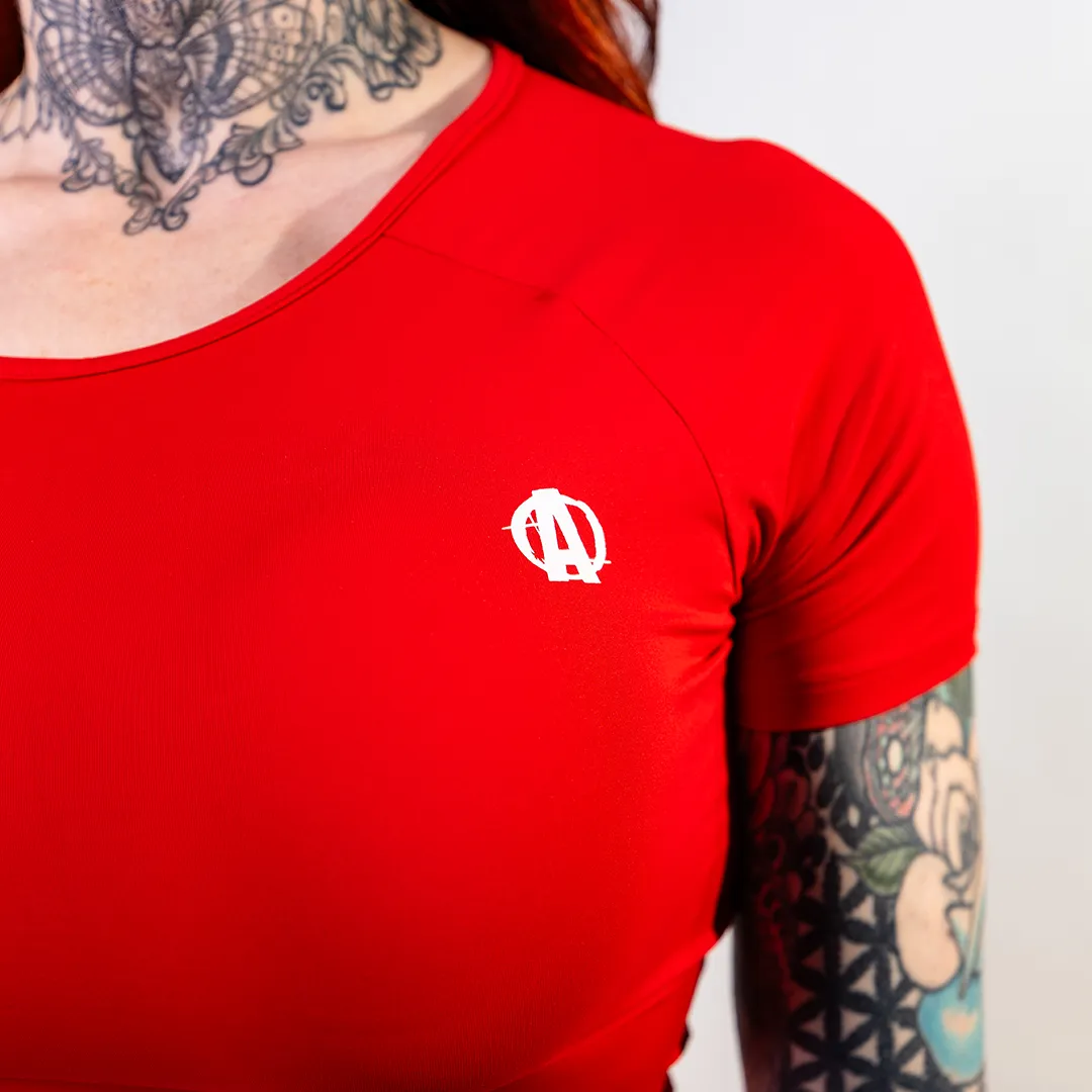 Animal Women's Performance Red Tee sold by AnimalPak product image thumbnail 3