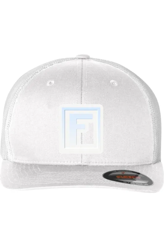 Funk 3D Flexfit Trucker Hat made by DRYWORLD