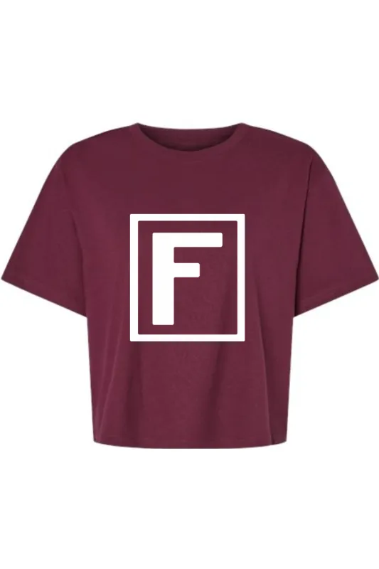 Women's Funk Crop Tee sold by DRYWORLD