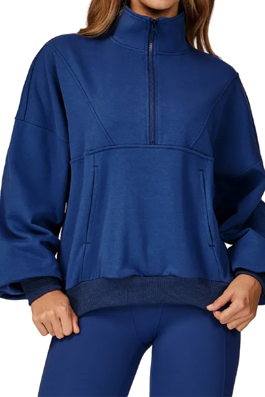 KIKA VYRA 1/4 ZIP TOP sold by DRYWORLD