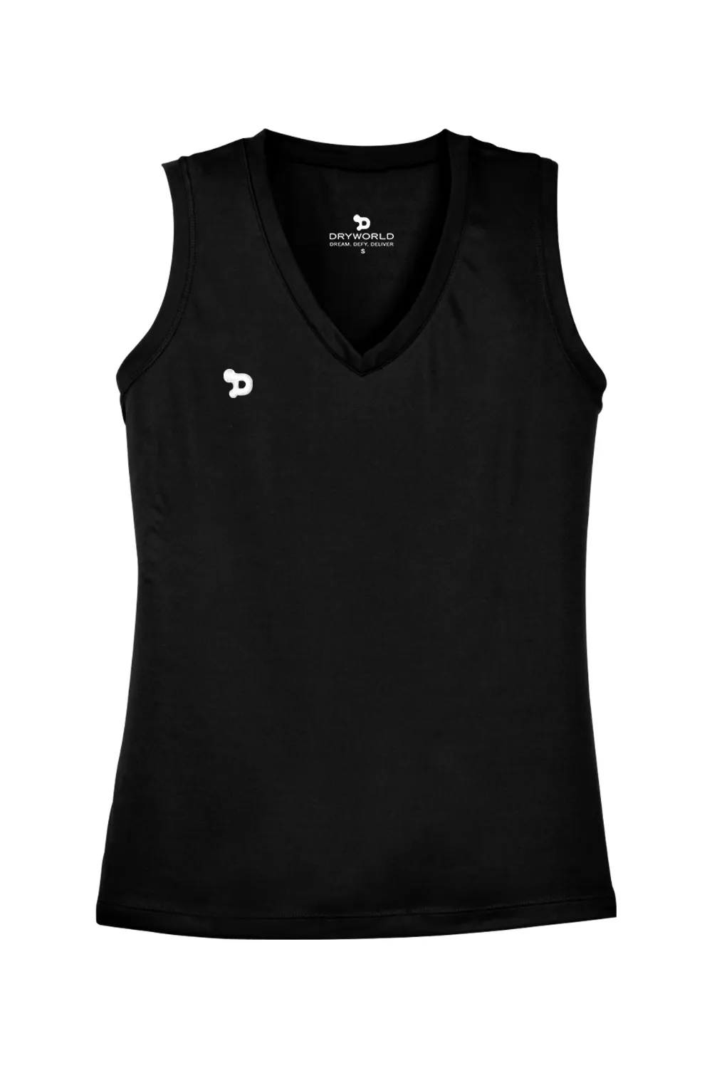 Pickleball Sleeveless V-Neck Tee Women sold by DRYWORLD product image thumbnail 3