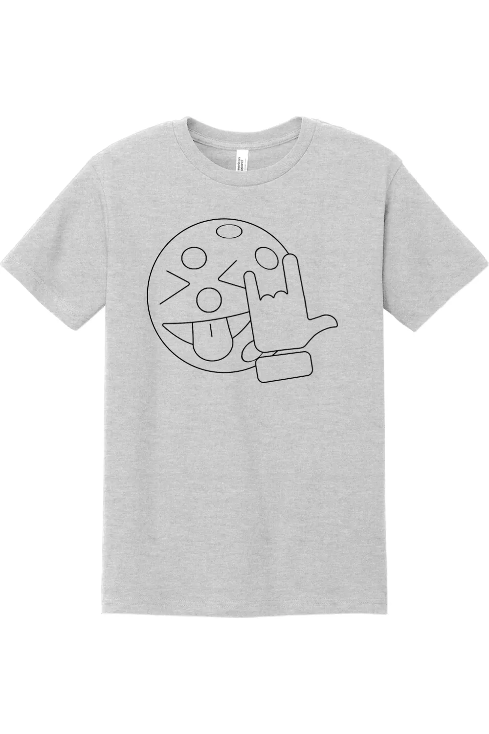 Pickleball Rocks Oversized Cotton Tee sold by DRYWORLD product image thumbnail 3
