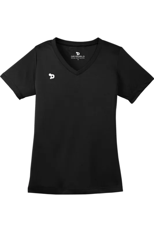 Pickleball V-Neck Tee sold by DRYWORLD