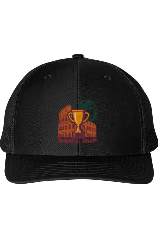 AS Roma Cup Snapback Trucker Cap sold by DRYWORLD
