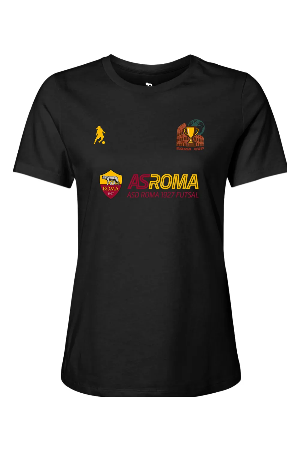 AS Roma Futsal Womens Tourney Tee sold by DRYWORLD