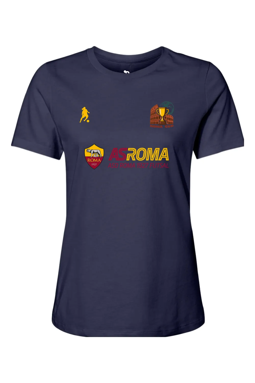 AS Roma Futsal Womens Tourney Tee sold by DRYWORLD product image thumbnail 5