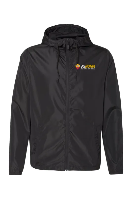 AS Roma Futsal Lightweight Windbreaker Full-Zip Jacket sold by DRYWORLD