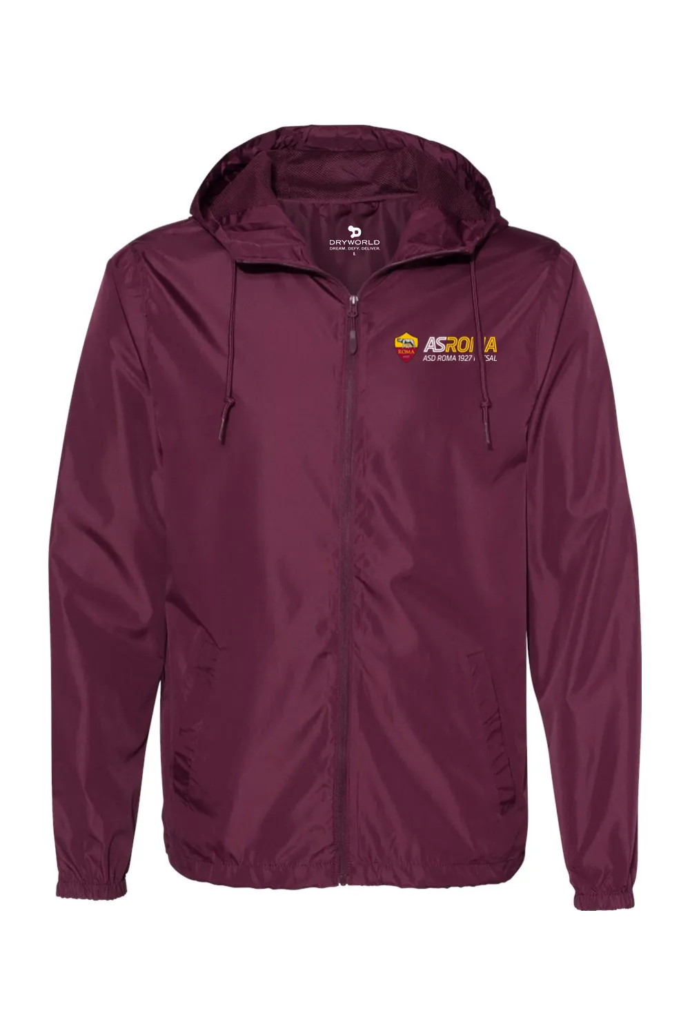 AS Roma Futsal Lightweight Windbreaker Full-Zip Jacket sold by DRYWORLD product image thumbnail 5